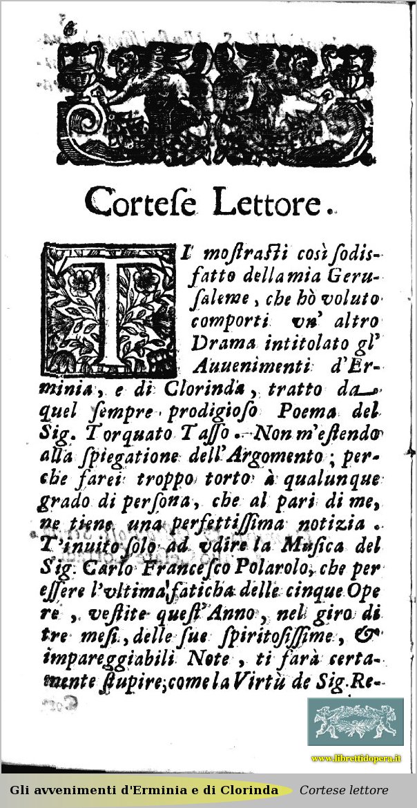 Cortese lettore
