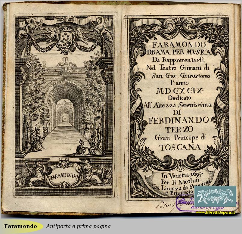 Antiporta e prima pagina