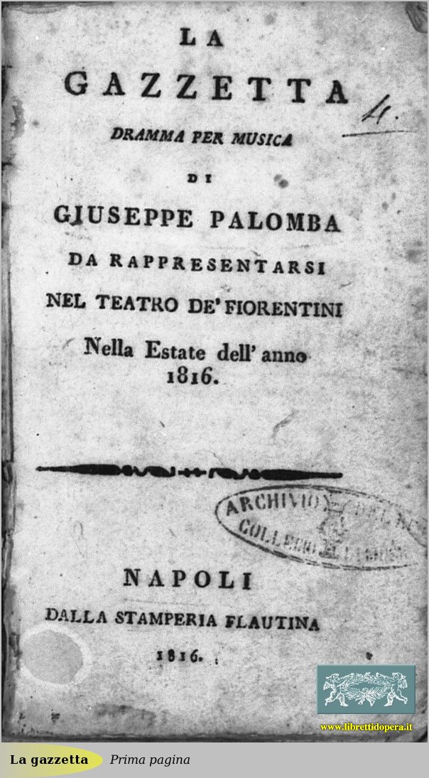 Prima pagina