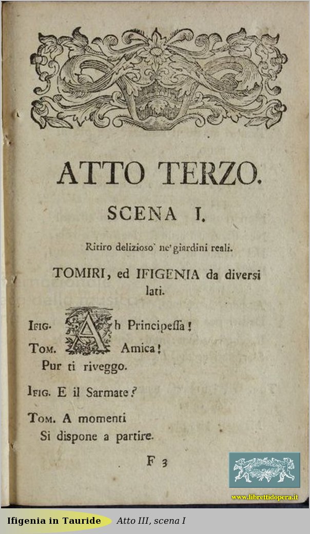 Atto III, scena I