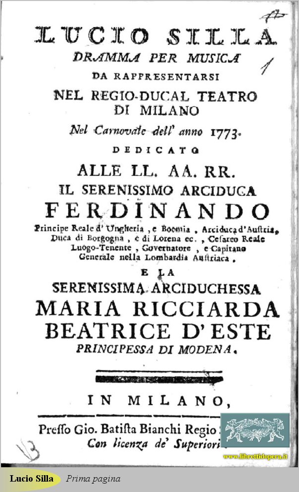 Prima pagina