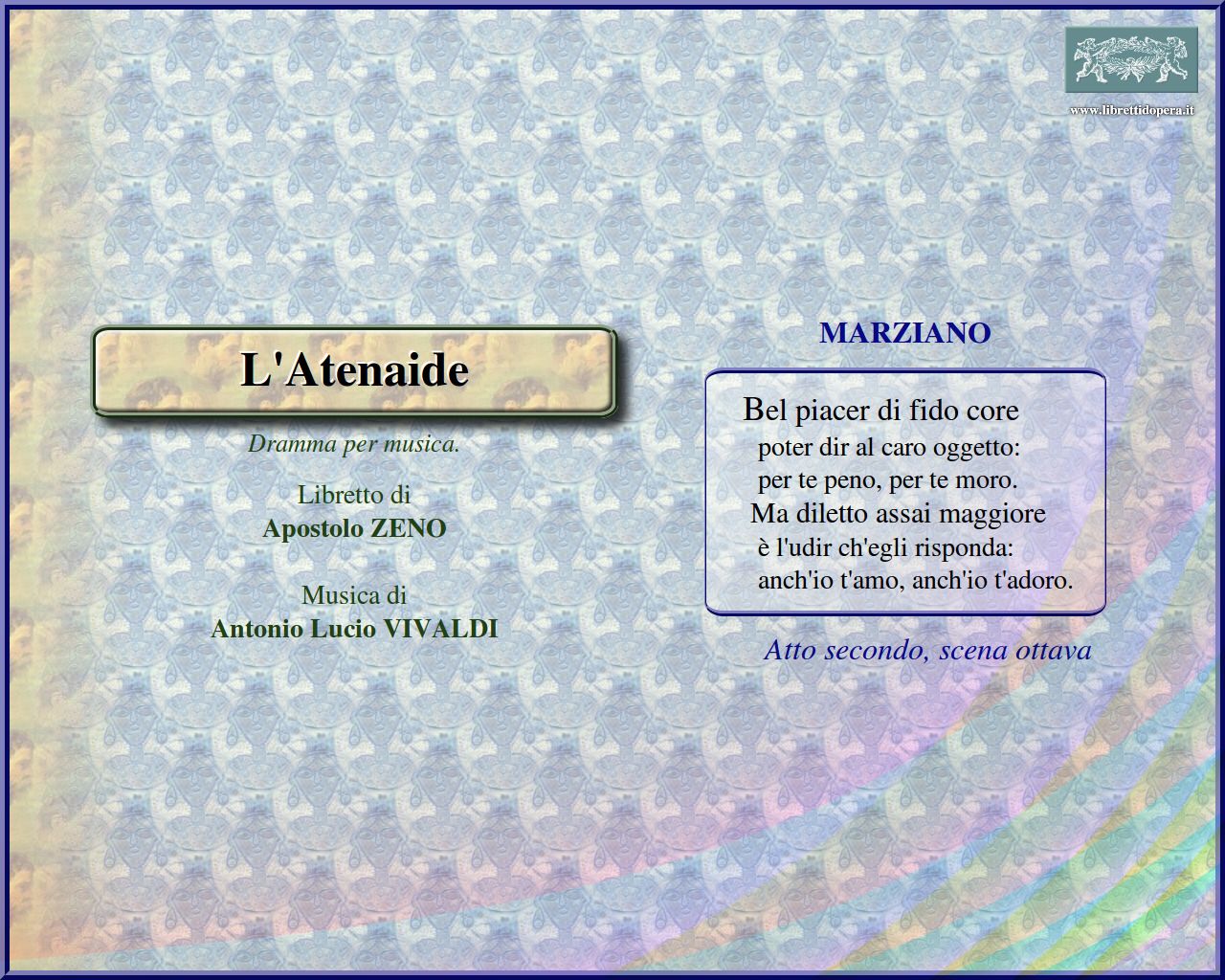 Bel piacer di fido core Bel piacer di fido core