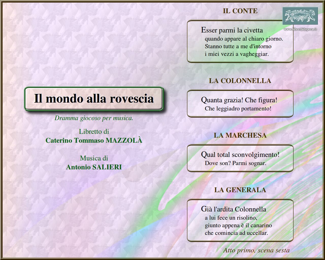 Esser parmi la civetta Esser parmi la civetta