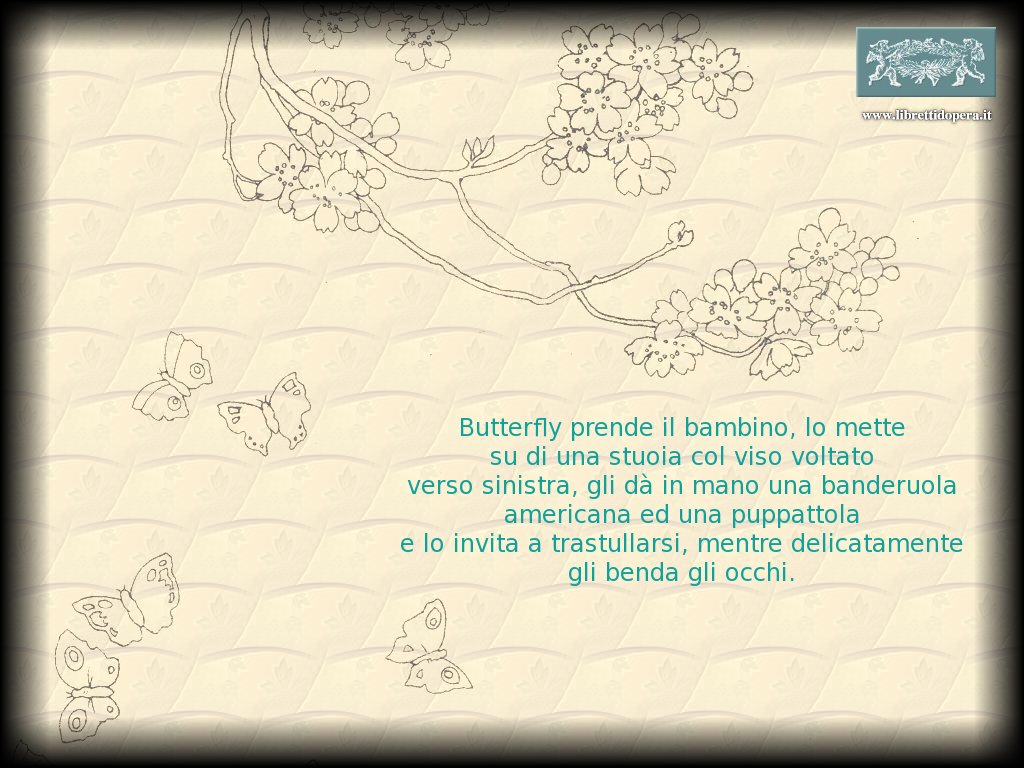 Butterfly prende il bambino... Butterfly prende il bambino...