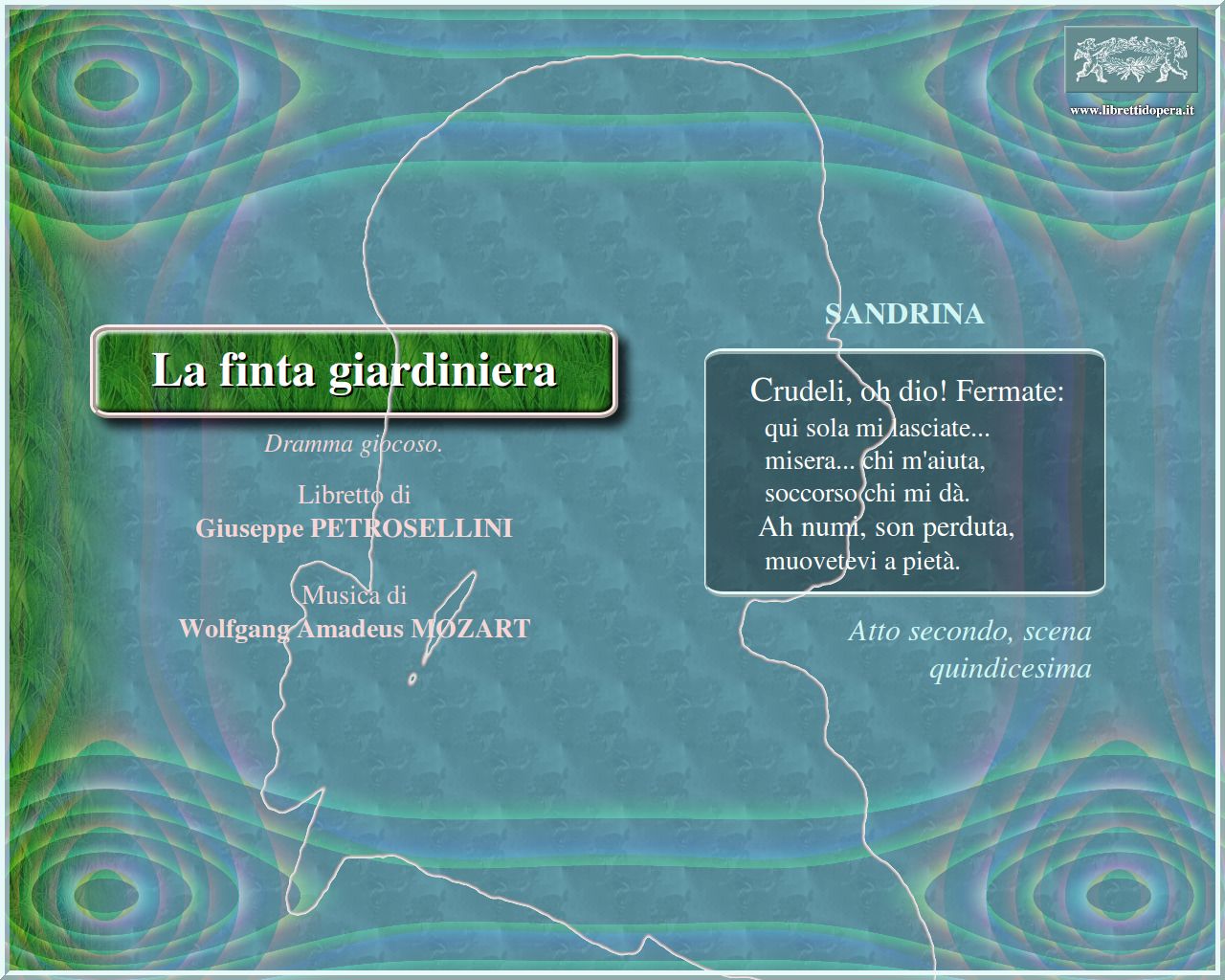 Crudeli, oh dio! Fermate Crudeli, oh dio! Fermate