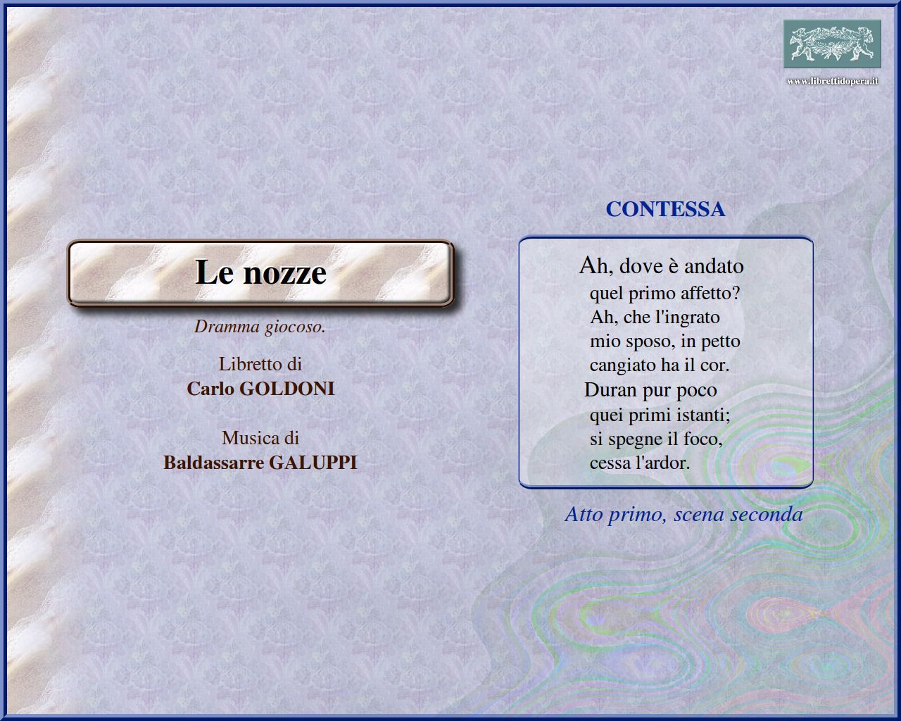 Ah, dove è andato Ah, dove è andato