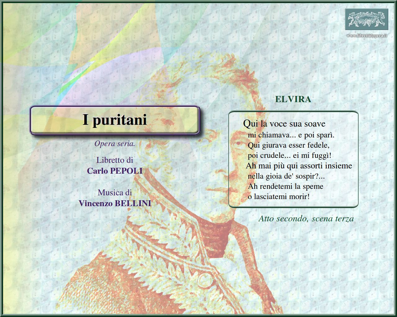 Qui la voce sua soave Qui la voce sua soave